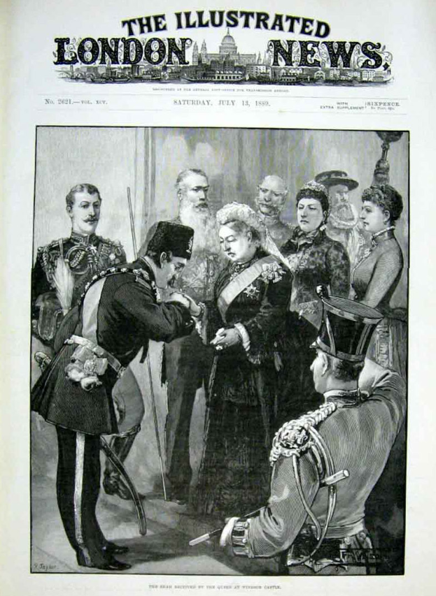Ein altes Buch mit einem Schwarz-Weiß-Foto von Queen Elizabeth II und Prinz Philip, Duke of Edinburgh, mit dem Titel 'The Illustrated London News'.
