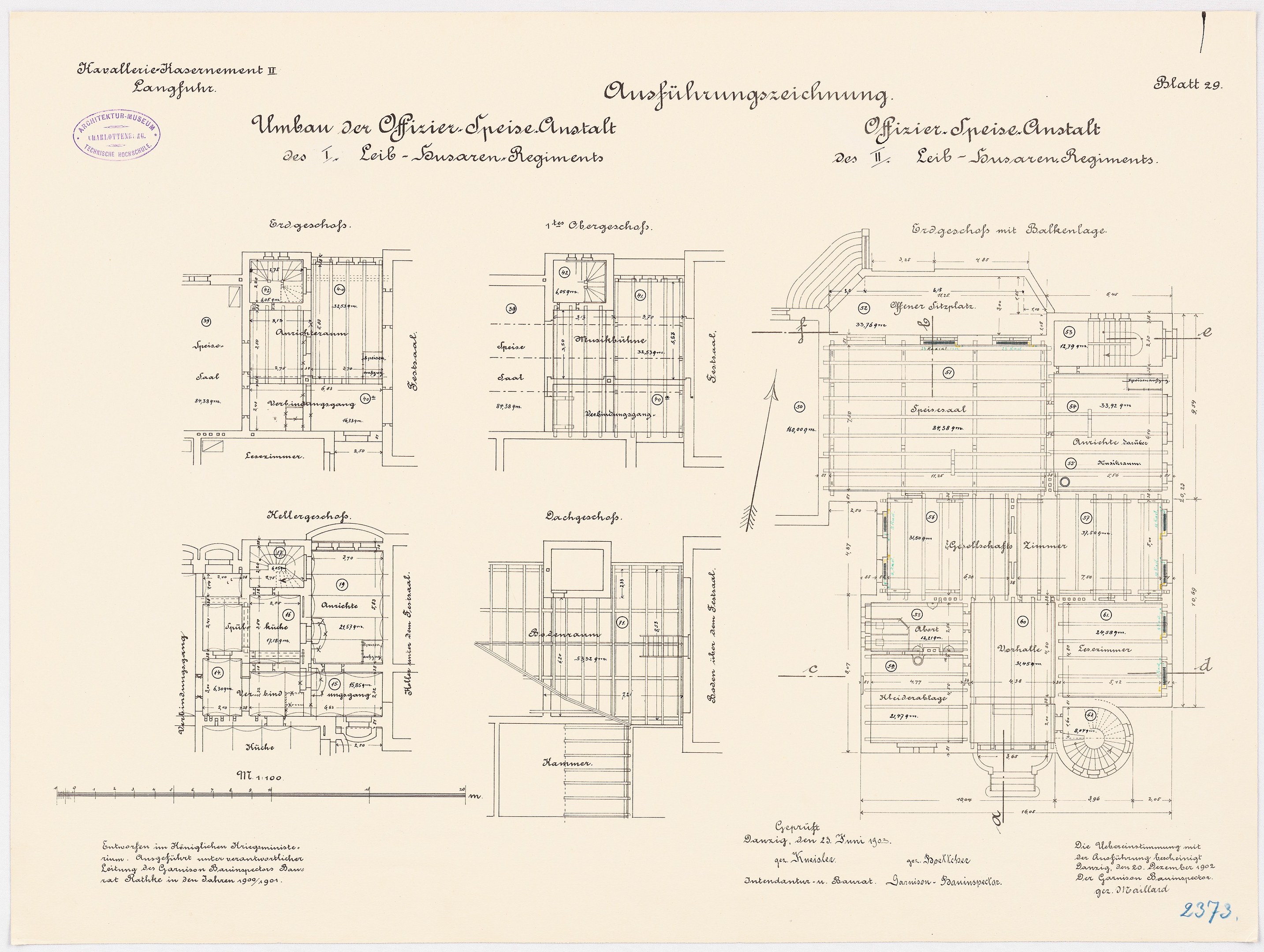 Schwarz-weißer architektonischer Grundriss des ehemaligen Kanzleramts der Bundesrepublik Deutschland, zeigt detaillierte Layout- und Textbeschriftungen.