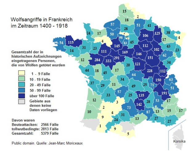 Eine Deutschlandkarte mit verschiedenen Farben, die die Bevölkerungsdichte im Frankfurter Gebiet anzeigen, begleitet von erklärendem Text auf der linken Seite.